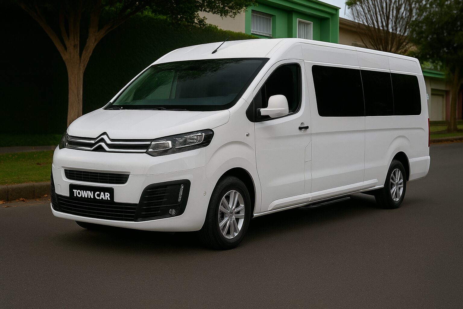 Minivan Jumpy 8 Lugares para transporte executivo premium em Curitiba